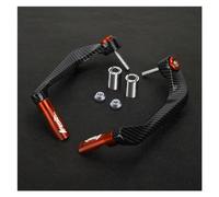 Motorcycle Windproof Handguard Aluminum Alloy Mot For Apr@&ilia RSV 4 RSV4 R FACTORY 2009 2010 -2016 Motorcycle CNC 22mm Handlebar Grips Brake Clutch Levers Hand Guards Protector(Orange With logo)