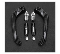 Motorcycle Windproof Handguard Aluminum Alloy Mot FOR Apr@&ilia Tuono Factory 660 RS V4 RSV1000/R Tuono 1000/R V4R Motorcycle Handlebar Grip Hand Guard Brake Clutch Lever Protector(Black With logo)