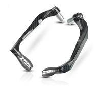 Motorcycle Windproof Handguard Aluminum Alloy Mot For Ka&@wasaki Z750 Z750R Z750S 1976-2012 2011 2010 Motorcycle Handlebar Grips Brake Clutch Levers Protector 78'' 22MM Lever Guard(Gray Z750S)