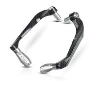 Motorcycle Windproof Handguard Aluminum Alloy Mot FOR Ka&@wasaki ZX636 ZX636R ZX-636 ZX-636R 78''22mm Motorcycle Handlebar Grips Brake Clutch Levers Protector Universal Lever Guard(Silver ZX636R)