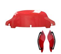 Motorcycle Windscreen 7" Windshield Windscreen&Side Wings Air Deflector For Street Glide For Ultra 2014-2023 Motorcycle Parts