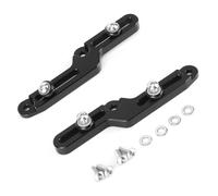 Motorcycle Windscreen Adjuster CNC Aluminum Alloy Height Adjustable Windshield Adjustment Kit for NC700S NC750S Black 12 52mm Pair with Screw Bag