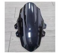 Motorcycle Windscreen Anti Scratch For CFMOTO 250SR 300SR MY23 2023 2024 CF250SR CF300SR Motorcycle Windshield Double Bubble Windscreen Deflectors Anti Buffeting(Black)