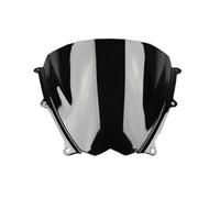 Motorcycle Windscreen Anti Scratch For Suzuki For GSXR1000 K7 K8 2007 2008 For GSXR1000RR Windshield Windscreen Double Bubble Motor Wind Deflectors Smoke Anti Buffeting(Black)