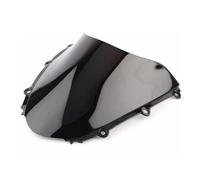 Motorcycle Windscreen Deflectors For CBR1000RR For CBR 1000RR 2004 2005 2006 2007 Motorcycle Windshield Double Bubble Front Windscreen Screen Black 1000RR(Black)
