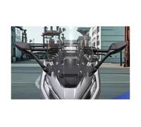 Motorcycle Windscreen Deflectors For CFMOTO For 150SC 150 SC Modified Windshield With Adjustable Height And Rearview Mirror Forward Accessories(Transparent 47CM)