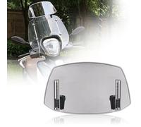 Motorcycle Windscreen Deflectors for Yamaha MT-125 YZF-R125, Heightening Air Spoiler Protector Visor Modification Accessories,A/Small Smoke