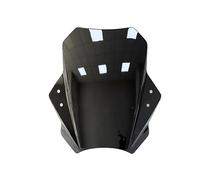 Motorcycle Windscreen Deflectors for Yamaha MT-125 YZF-R125, Heightening Air Spoiler Protector Visor Modification Accessories,A/Black