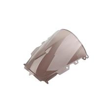 Motorcycle Windscreen Deflectors For YZF 1000 R1 For YZF-R1 YZFR1 2020 2021 2022 Motorcycle Double Bubble Windshield Deflector Protector Wind Screen(Tan)