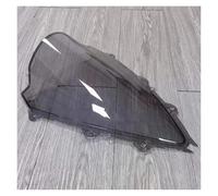 Motorcycle Windscreen For Aprilia For RSV4R RSV4 R RS4 2009-2013 2014 2015 2016 Motorcycle Windscreen Deflectors Double Bubble Windshield Wind Deflector(Grey)