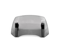 Motorcycle Windscreen For Aprilia RSV1000R Motorcycle Risen Wind Screen Extension Windshield Spoiler Adjustable(GREY)