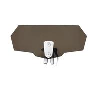 Motorcycle Windscreen For Aprilia RSV1000R Motorcycle Windshield Airflow Adjustable Windscreen Extension Wind Deflector(Sm-oke)