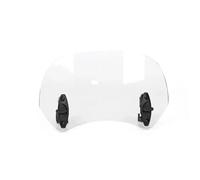 Motorcycle Windscreen For Aprilia Rsv1000r Motorcycle Windshield Extension Adjustable Spoiler Clamp-On Windscreen Deflector(Small - Transparent)