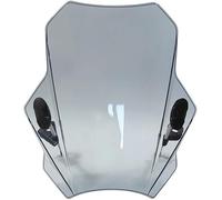 Motorcycle Windscreen for Boulevard C50 VL 800 VL800 Intruder C800,Windproof Airflow Windscreen Wind Deflector Motorcycle Screen Extender,A/Light Grey