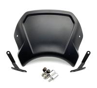 Motorcycle Windscreen For CB125R For CB300R For CB650R For CB1000R 2018-2023 Motorcycle Frontal Plate Vintage WindScreen Windshield Deflector Windshield(Black 300)