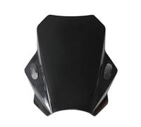 Motorcycle Windscreen For CB300F For CB400F For CB500F For CB 300F 400F 500F Windshield Motorcycle Wind Deflector Clamp-On Variable Windscreen Spoiler(Black)