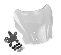 Motorcycle Windscreen For CB650R 2019 2020 2021 For CB1000R 2018 2019 2020 2021 Motorbike Screen Adjustable Clip On Windscreen Wind Deflector Windscreen Extender