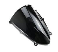 Motorcycle Windscreen For CBR600RR F5 2007 2008 2009 2010 2011 2012 Windshield Motorcycle Accessories Double Bubble WindScreen Deflector Cover(Black)