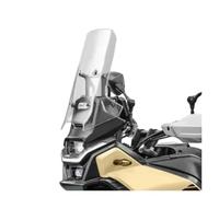 Motorcycle Windscreen For CFMOTO 450MT 450mt 450 MT 2024 Windshield Motorcycle Heightening And Widening Windshield Modification Accessories Wind Deflector(Transparent 55CM)