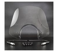 Motorcycle Windscreen For Commuting For Piaggio For Vespa Primavera 150 125 2013 2014 2015 2016 2017-2022 Windscreen Windshield Deflector With Bracket Reduce Wind Noise(Clear)
