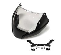 Motorcycle Windscreen For DUCATI For Monster 797 821 1200S 2014-2016 Windscreen Windshield Smoke Deflector With Bracket Mounting Screws Windshield(Matte Black)