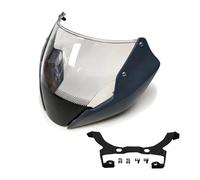 Motorcycle Windscreen For DUCATI For Monster 797 821 1200S 2014-2016 Windscreen Windshield Smoke Deflector With Bracket Mounting Screws Windshield(Cement ash)