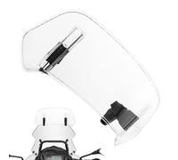 Motorcycle Windscreen for Honda SH 300 2008-2012 2013 2014 2015 2016 2017 2018 2019, Adjustable Clip On Windshield Deflector, Front Wind Glass Airflow Viser Visor Protection