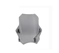 Motorcycle Windscreen For Kawasaki ER-6N Motorcycle Windshield | For Kawasaki ER-6N Adjustable Wind Screen Windshield 22MM 25MM 28MM ABS plastic(Ash metal support)