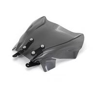 Motorcycle Windscreen For MT-07 2021 2022 Motorcycle Windshield WindScreen Screen Windshield Rearview Mirrors Wind Wing Windscreen Deflector(Smoky gray)