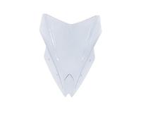 Motorcycle Windscreen For Ninja 650 EX650 ER6F 2017 2018 2019 Motorcycle Front Windscreen Windshield Airflow Viser Deflectors Wind Screen(Light sm-oke)