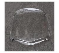 Motorcycle Windscreen For Piaggio For Beverly250 For BV250 44.5cm Deflector Wind Shield Motorcycle Accessories Front mounted Windscreen(Clear)