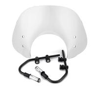 Motorcycle Windscreen For Piaggio For Vespa For LX50 For LX125 For LX150 For GT200 For GTS125 For GTS250 For GTS300 Motorcycle Windscreen Wind Deflector Deflector Front Flyscreen(Model 3)