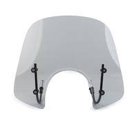 Motorcycle Windscreen For Piaggio For Vespa For LX50 For LX125 For LX150 For GT200 For GTS250 For GST300 Motorcycle Windscreen Front mounted Windscreen(Transparent Gray)