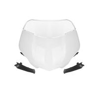 Motorcycle Windscreen For Street For Triple 765RS 765 RS For Moto2 2023 Motorcycle Front Windscreen Windshield Visor Wind Screen Shield Spoiler Deflector Windshield(Bright White Set)