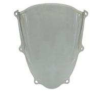 Motorcycle Windscreen For Suz&uki For GSX-R 1000 For GSXR 1000R For K17 For K18 For K19 2017 2018 2019 Motorbike Double Bubble Windscreen Windshield Shield Screen Windshield Deflector(Light gray)