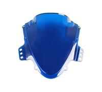 Motorcycle Windscreen For Suzuki GSXR 1000 GSX-R 1000 K5 2005 2006 Double Bubble Motorcycle Windscreen Windshield Shield Screen Wind Protector Wind Deflectors(Blue)