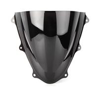 Motorcycle Windscreen For Suzuki GSXR 600 750 For GSXR600 For GSXR750 K11 2011 2012 2013-2018 Motor Windshield Windscreen Double Bubble Wind Deflector(Black)