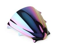 Motorcycle Windscreen For Suzuki GSXR 600 750 For GSXR600 For GSXR750 K11 2011 2012 2013-2018 Motor Windshield Windscreen Double Bubble Wind Deflector(Deep-Iridium)