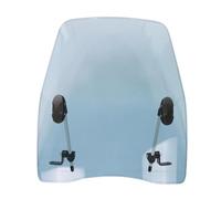 Motorcycle Windscreen FOR SYM FOR SYMPHONY ST 50 4T AC E4 E2 Universal Front Windscreen Motorcycle Scooter Airflow Wind Deflector Accessories Motorcycle Windshield(Gray)