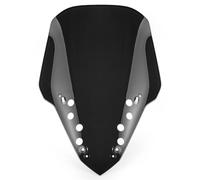 Motorcycle Windscreen For X-MAX 300 Motorcycle Windscreen Windshield Air Flow Deflectors Front Screen Wind Shield Windscreen Deflector(Black)