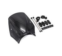 Motorcycle Windscreen For XSR 700 Xsr 900 2016- XSR700 XSR900 Windscreen Windshield Motorcycle Sport Wind Deflector(Black)