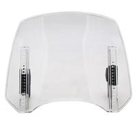 Motorcycle Windscreen For Y&amaha For MT07 For MT09 For MT10 For TMAX530 For TMAX 500 Motorcycle Windshield Extension Adjustable Spoiler Clamp-On Windscreen Windshield Deflector(Clear)