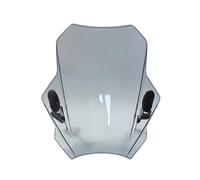 Motorcycle Windscreen For Z650 Z900 Z1000 Z800 Z750 Z250 Z300 Z400 Motorcycle Screen Windshield(GREY)