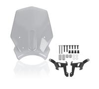 Motorcycle Windscreen Front Windscreen Spoiler Windshield Visor For CB 300R 125R 250R 2018-2023 CB300R CB125R CB250R Wind Air Fairing Deflector(Light sm-oke)