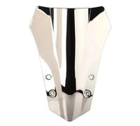 Motorcycle Windscreen Motorbike Wind Deflector For FJ09 For MT-09 For Tracer 900 For FJ 09 For MT 09 2015-2017 For MT09 Motorcycle Windshield Double Bubble Wind Shield Deflector(Chrome)