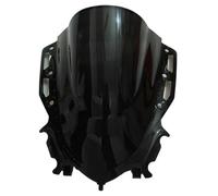 Motorcycle Windscreen Motorbike Wind Deflector Motorcycle Wind Deflectors 2024 For R125 Windshield Windscreen For YZF R15 V4.0 2021 2022 2023 For YZFR15 M V4 For R15M(Black)