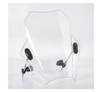 Motorcycle Windscreen Motorcycle Adjustable Windshield For Z1000 Z1000R Z125 Z250SL Z300 Z400 Z650 Z750 Z800 Z800E Z900 Z900RS(TRANSPARENT)