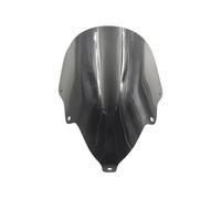 Motorcycle Windscreen Motorcycle Front Windscreen Shield Protector Windproof Deflector For CBR125R 2004-2008 CBR125 R 04 05 06 07 08(Black)