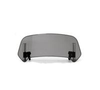 Motorcycle Windscreen Motorcycle Universal Heightened Windshield Extension For Aprilia RSV1000R(A Large Sm-oke)