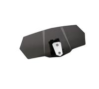 Motorcycle Windscreen Motorcycle Wind Screen Extension Moto Universal Windshield Extender Scooter Adjustable Windscreen Wind Deflector Shield Windshield Extension(Gray)